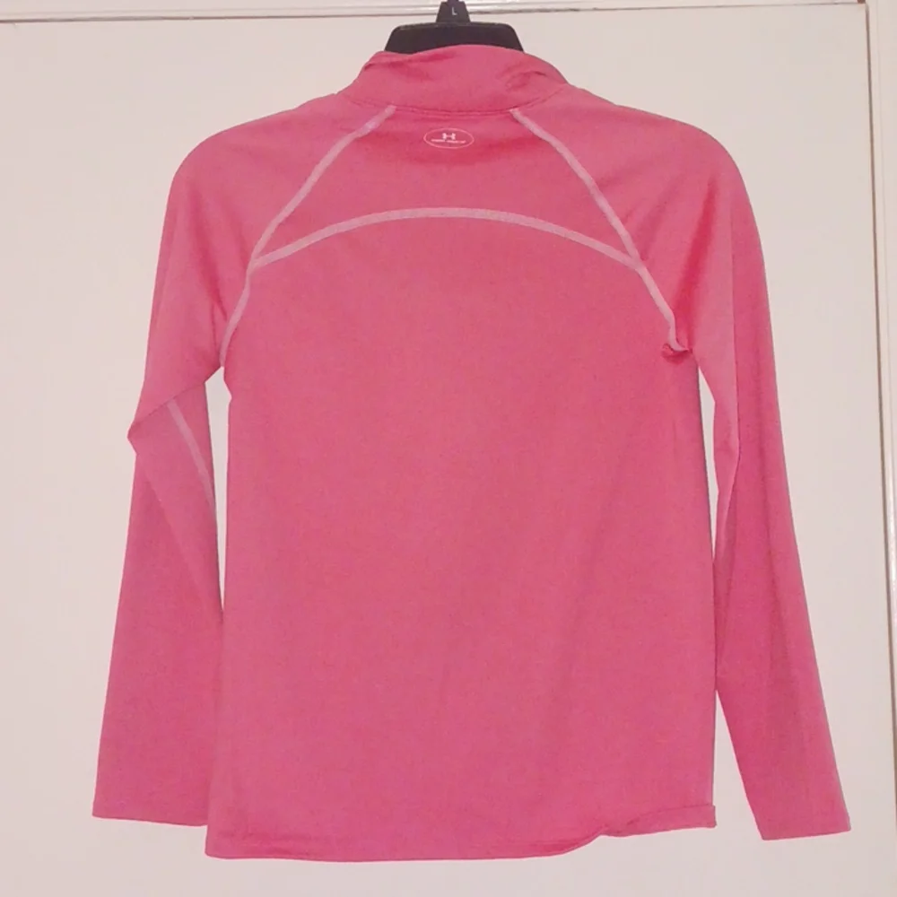 Under Armor girls M pink pullover - Picture 2 of 5